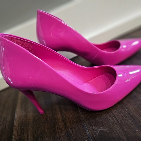 Aldo Fuchsia Stiletto Heels - Picture 3 of 5